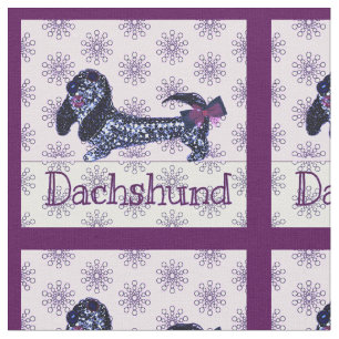 Tecido A faísca gosta de um Dachshund