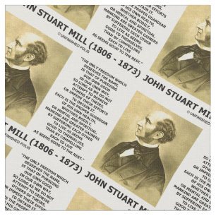 Tecido A liberdade de John Stuart Mill que leva a cabo