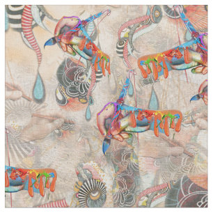 Tecido A linguagem dos símbolos de luz