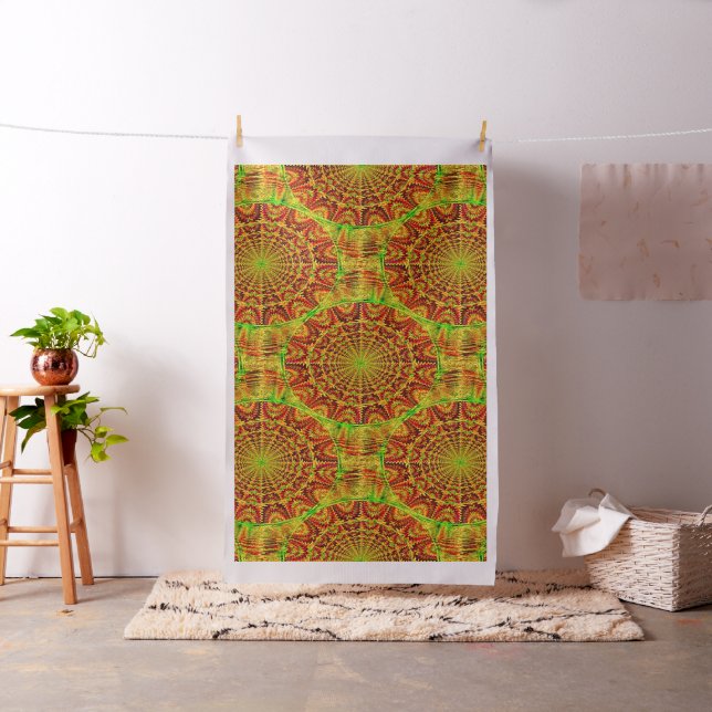 Tecido A luz do sol da aranha....... (In Situ)