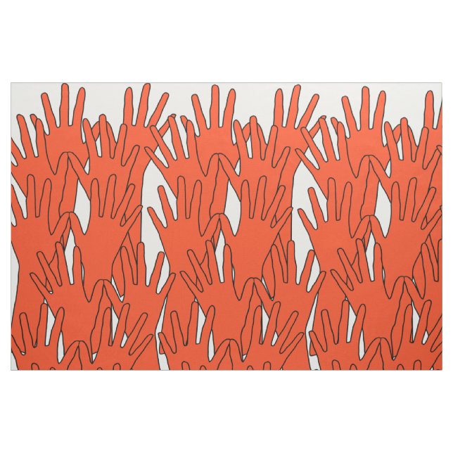 Tecido A onda vermelha (Fat Quarter)