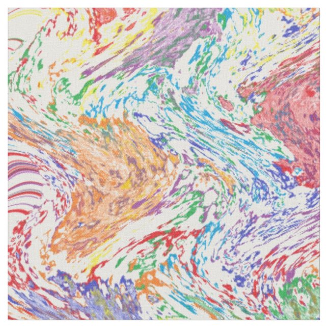 Tecido A paleta de um artista (Detalhe)