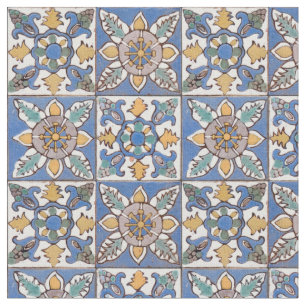 Tecido A parede velha do Majolica telha o teste padrão