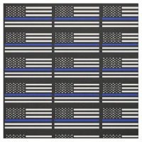 A polícia denomina a bandeira americana