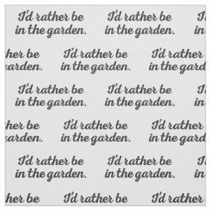 Tecido A preferencialmente esteja no jardim