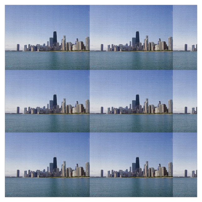 Tecido A Skyline de Chicago (Modelo)