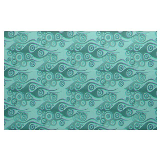 Tecido A tatuagem chama o padrão dos círculos + o seu bac (Fat Quarter)