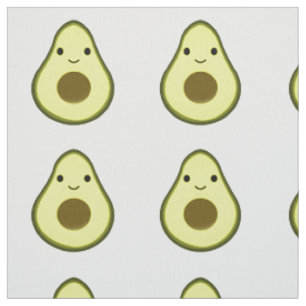 Tecido Abacate bonito de Kawaii