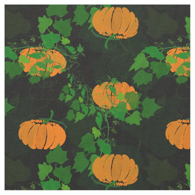 Tecido Abóbora na Queda (Detalhe)