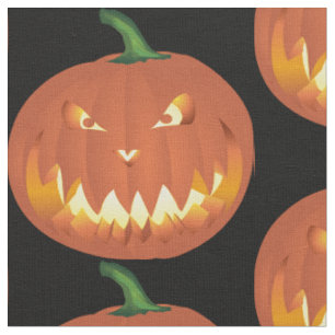 Tecido Abóbora para o Halloween 4