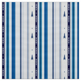 Tecido Abstract Symphony in Blue 5 (Vertical Lines)