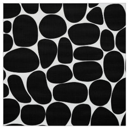 Tecido Abstrato 160417 - Preto no branco