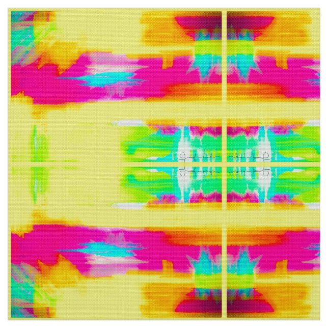 Tecido Abstrato amarelo (Modelo)