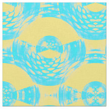 Abstrato Aqua e Amarelo