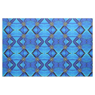 Tecido - Abstrato azul