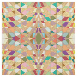 Tecido Abstrato Cores Sun Burst