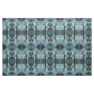 Tecido Abstrato da ramificação da árvore azul