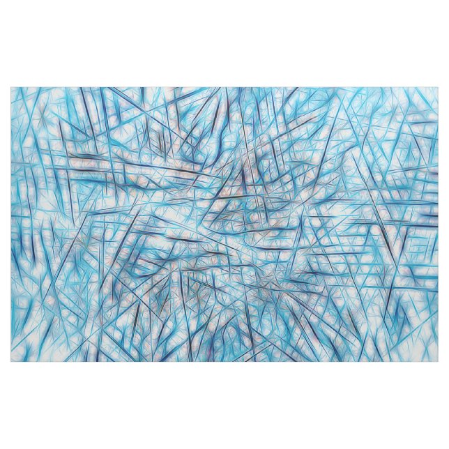 Tecido Abstrato de Aquarela de Artsy Rosa Azul (Jarda)