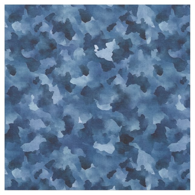 Tecido Abstrato de Confetti Azul (Detalhe)