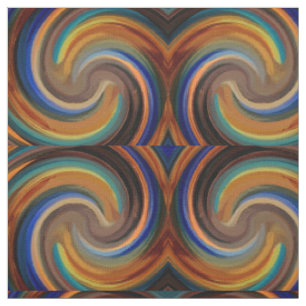Tecido Abstrato de espiral moderna Art nº 24