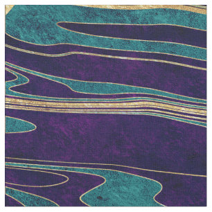 Tecido Abstrato de na moda dourado imagem de pintura marm