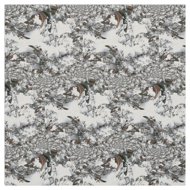 Tecido Abstrato de Neve (Modelo)