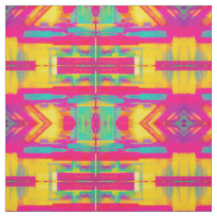 Tecido Abstrato de Summer Beach