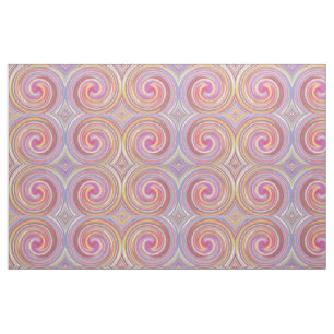 Tecido Abstrato de Torção Colorida Retroativa Nº 22