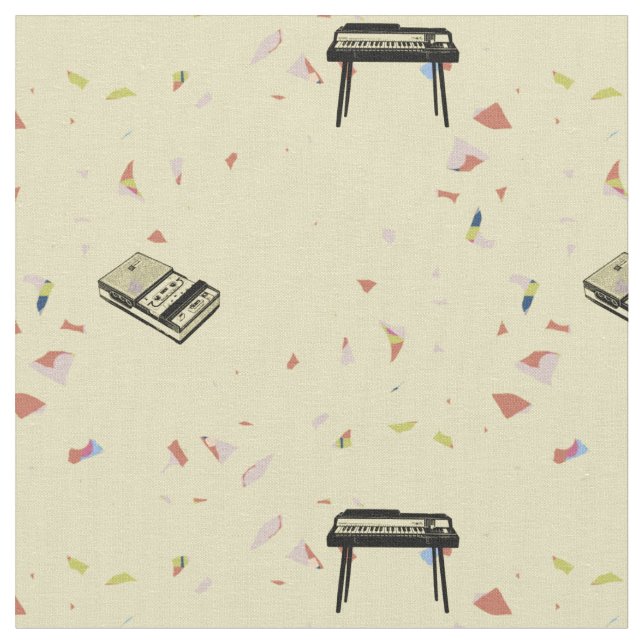 Tecido abstrato do teste padrão do registro do (Detalhe)