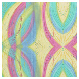 Tecido Abstrato modela padrão cor-de-rosa azul verde-amar