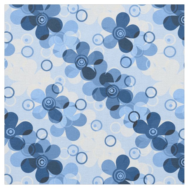 Tecido Abstrato para crianças flores bonitinhas de desenh (Detalhe)