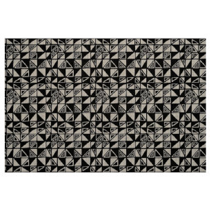 Tecido Abstrato Pattern 051115 - Black (Padrão de)