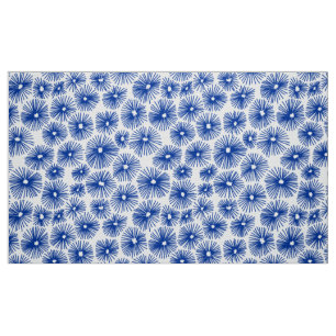 Tecido Abstrato Pattern 101115 - Marinho Blue