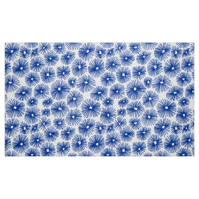 Tecido Abstrato Pattern 101115 - Marinho Blue (Fat Quarter)