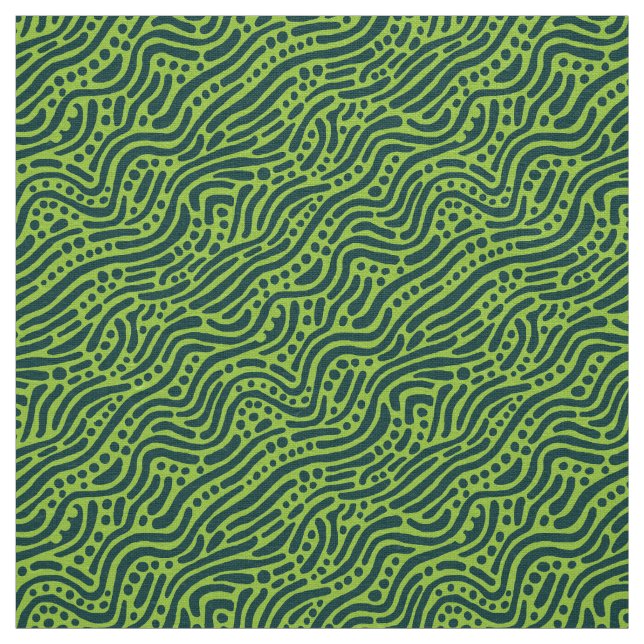 Tecido Abstrato Pattern 110523 - Shades de Green v2 (Modelo)