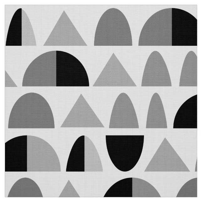 Tecido Abstrato Pattern 290721 - Monocromo (Modelo)