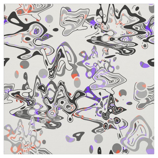 Tecido Abstrato pincel de pincel moderno e elegante (Modelo)
