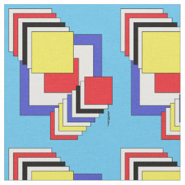 Tecido Abstrato quadrados