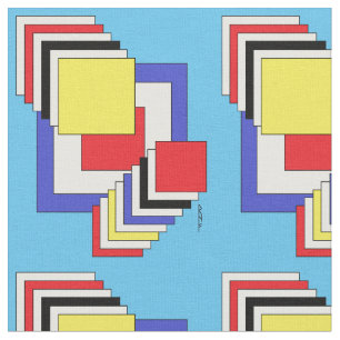 Tecido Abstrato quadrados