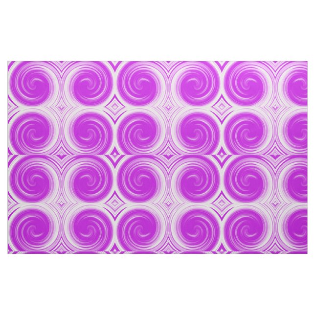 Tecido Abstrato Roxo Roxo Moderno nº 2 (Fat Quarter)