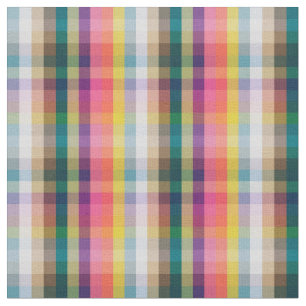 Tecido Abstrato Scottish Xadrez
