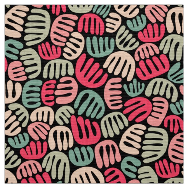 Tecido Abstrato Shapes 301122 - Cores 02 (Modelo)