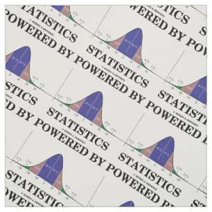 Tecido Acionado Por Estatísticas Stats Bell Curve Humor