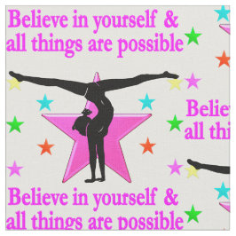 TECIDO ACREDITE EM SI MESMO GINÁSTICA