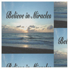 TECIDO ACREDITE NOS MILAGRES DE DEUS