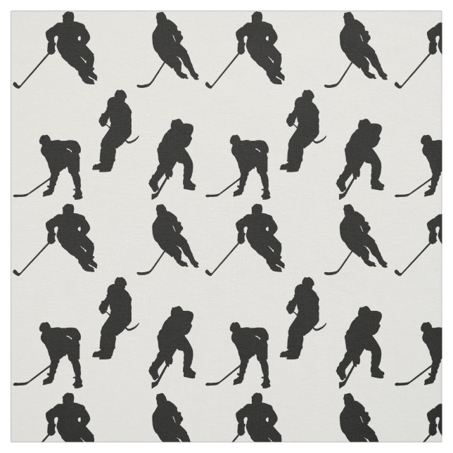 Tecido Adicione seu teste padrão do hóquei das cores da (Modelo)