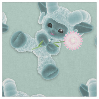 Tecido Adorável Brinquedo de Push de Bebê Verde