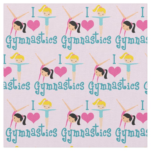 Tecido Adoro ginástica (Detalhe)