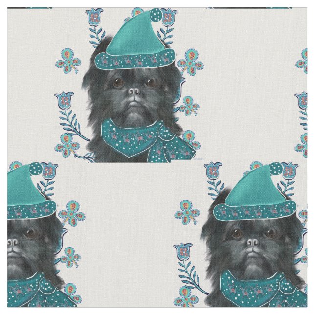 Tecido Affenpinscher  (Detalhe)