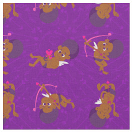 Tecido afro angel negro cupid africano cherub namorados